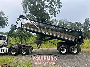 2022 CORA PREDATOR T/A  28FT END DUMP TR - Dump Trailer