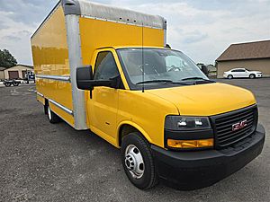 2021 GMC Savanna G3500 - Cube Van