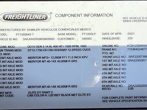 2022 Freightliner PT126SLP