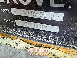 2005 GROVE RT530E