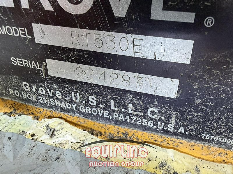 2005 GROVE RT530E