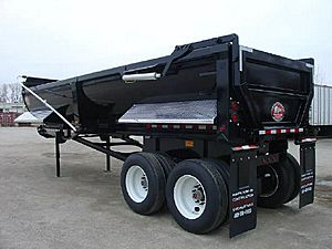 2018 CTS 1/4 frame Half - End Dump