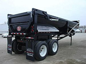 2018 CTS 1/4 frame Half - End Dump