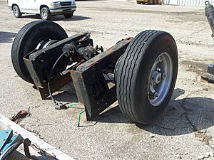 2001 New Way Pusher Axle - Refuse Truck